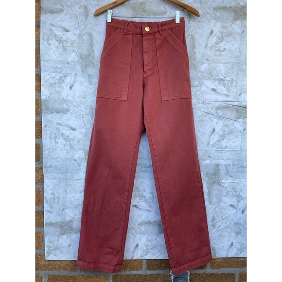 BIG BUD PRESS WORK PANTS - BURNT TERRACOTTA SIZE XS - Picture 4 of 12